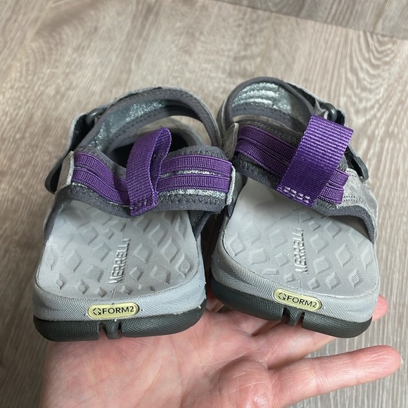 NWOT Merrell Siren 2 Wrap Shoe Performance Sandals J033738 Hiking Grey 8 - Picture 13 of 16